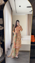 Load image into Gallery viewer, 3 pcs Stitched lawn suit Ready to Wear with LAWN dupatta LAWN-JF114