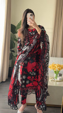 Load image into Gallery viewer, 3 pcs Stitched lawn suit Ready to Wear with CHIFFON dupatta LAWN-RM101