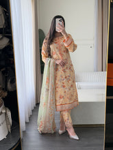 Load image into Gallery viewer, 3 pcs Stitched lawn suit Ready to Wear with LAWN dupatta LAWN-JF114