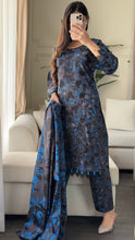Load image into Gallery viewer, 3PC Stitched DHANAK shalwar Suit Ready to wear DHANAK winter Wear with DHANAK dupatta HW-DH39