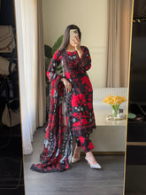 Load image into Gallery viewer, 3 pcs Stitched lawn suit Ready to Wear with CHIFFON dupatta LAWN-RM101