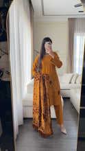 Load image into Gallery viewer, 3PC Stitched DHANAK shalwar Suit Ready to wear DHANAK winter Wear with DHANAK dupatta HW-DP25003