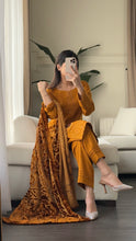 Load image into Gallery viewer, 3PC Stitched DHANAK shalwar Suit Ready to wear DHANAK winter Wear with DHANAK dupatta HW-DP25003