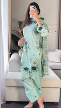 Load image into Gallery viewer, 3 pcs Stitched lawn suit Ready to Wear with CHIFFON dupatta LAWN-040A