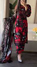Load image into Gallery viewer, 3 pcs Stitched lawn suit Ready to Wear with CHIFFON dupatta LAWN-RM101