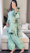 Load image into Gallery viewer, 3 pcs Stitched lawn suit Ready to Wear with CHIFFON dupatta LAWN-040A