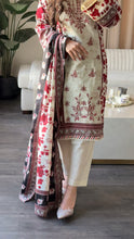 Load image into Gallery viewer, 3 pcs Stitched lawn suit Ready to Wear with CHIFFON dupatta LAWN-JF104
