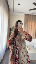 Load image into Gallery viewer, 3 pcs Stitched lawn suit Ready to Wear with CHIFFON dupatta LAWN-JF104