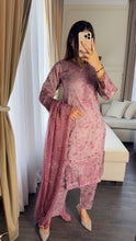 Load image into Gallery viewer, 3 pcs Stitched lawn suit Ready to Wear with CHIFFON dupatta LAWN-049