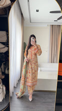 Load image into Gallery viewer, 3 pcs Stitched lawn suit Ready to Wear with LAWN dupatta LAWN-JF114