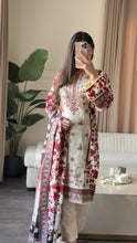 Load image into Gallery viewer, 3 pcs Stitched lawn suit Ready to Wear with CHIFFON dupatta LAWN-JF104