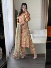 Load image into Gallery viewer, 3 pcs Stitched lawn suit Ready to Wear with LAWN dupatta LAWN-JF114