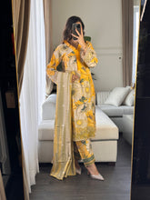 Load image into Gallery viewer, 3PC Stitched shalwar Suit Ready to wear DHANAK winter Wear with Dhanak dupatta HW-DH21
