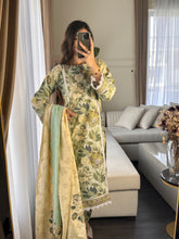 Load image into Gallery viewer, 3PC Stitched shalwar Suit Ready to wear DHANAK winter Wear with Dhanak dupatta HW-DH27
