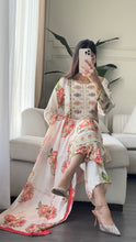 Load image into Gallery viewer, 3pc SILK Embroidered Shalwar Kameez with CHIFFON dupatta Stitched Suit Ready to wear HW-A1123B
