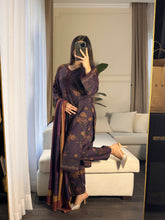 Load image into Gallery viewer, 3PC Stitched shalwar Suit Ready to wear DHANAK winter Wear with Dhanak dupatta HW-DH23
