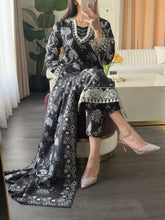 Load image into Gallery viewer, 3 pcs Stitched lawn suit Ready to Wear with CHIFFON dupatta LAWN-EM101
