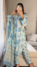 Load image into Gallery viewer, 3 pcs Stitched lawn suit Ready to Wear with CHIFFON dupatta LAWN-048
