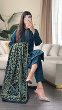 Load image into Gallery viewer, 3PC Stitched DHANAK shalwar Suit Ready to wear DHANAK winter Wear with DHANAK dupatta HW-DP250034
