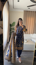 Load image into Gallery viewer, 3 pcs Stitched lawn suit Ready to Wear with CHIFFON dupatta LAWN-JF105
