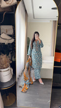 Load image into Gallery viewer, 3 pcs Stitched lawn suit Ready to Wear with LAWN dupatta LAWN-JF115
