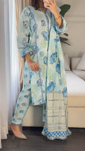 Load image into Gallery viewer, 3 pcs Stitched lawn suit Ready to Wear with CHIFFON dupatta LAWN-048
