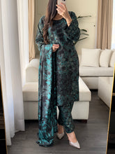 Load image into Gallery viewer, 3PC Stitched DHANAK shalwar Suit Ready to wear DHANAK winter Wear with DHANAK dupatta HW-DH44
