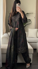 Load image into Gallery viewer, 3PC Stitched LINEN shalwar Suit Ready to wear LINEN winter Wear with LINEN dupatta HW-D41
