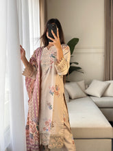 Load image into Gallery viewer, 3PC Stitched shalwar Suit Ready to wear DHANAK winter Wear with Dhanak dupatta HW-DH14
