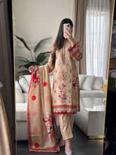 Load image into Gallery viewer, 3 pcs Stitched lawn suit Ready to Wear with CHIFFON dupatta LAWN-054

