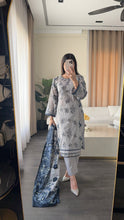 Load image into Gallery viewer, 3 pcs Stitched lawn suit Ready to Wear with CHIFFON dupatta LAWN-JF108
