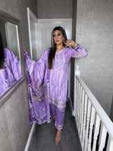 Load image into Gallery viewer, 3PC Stitched LILAC shalwar Suit Ready to wear LILEN winter Wear with LILEN dupatta SK-07
