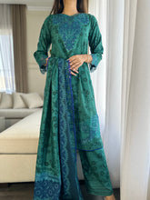 Load image into Gallery viewer, 3PC Stitched shalwar Suit Ready to wear DHANAK winter Wear with Dhanak dupatta HW-DH19
