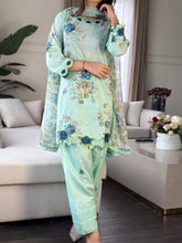 Load image into Gallery viewer, 3 pcs Stitched lawn suit Ready to Wear with CHIFFON dupatta LAWN-040A

