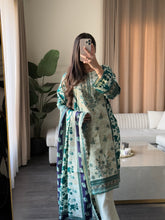 Load image into Gallery viewer, 3 pcs Stitched lawn suit Ready to Wear with CHIFFON dupatta LAWN-JF103

