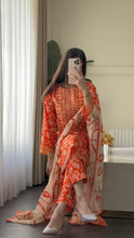 Load image into Gallery viewer, 3 pcs Stitched lawn suit Ready to Wear with Chiffon dupatta LAWN-D329
