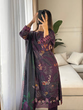 Load image into Gallery viewer, 3PC Stitched shalwar Suit Ready to wear DHANAK winter Wear with Dhanak dupatta HW-DH12
