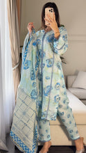 Load image into Gallery viewer, 3 pcs Stitched lawn suit Ready to Wear with CHIFFON dupatta LAWN-048
