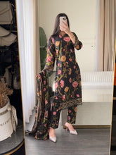 Load image into Gallery viewer, 3 pcs Stitched lawn suit Ready to Wear with LAWN dupatta LAWN-JF113
