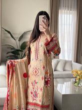 Load image into Gallery viewer, 3 pcs Stitched lawn suit Ready to Wear with CHIFFON dupatta LAWN-054
