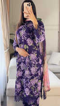 Load image into Gallery viewer, 3 pcs Stitched lawn suit Ready to Wear with CHIFFON dupatta LAWN-046
