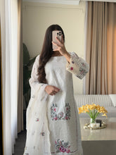 Load image into Gallery viewer, 3 pcs Stitched lawn suit Ready to Wear with Net dupatta LAWN-JF116
