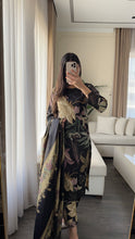 Load image into Gallery viewer, 3PC Stitched LINEN shalwar Suit Ready to wear LINEN winter Wear with LINEN dupatta HW-D43
