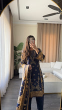 Load image into Gallery viewer, 3 pcs Stitched lawn suit Ready to Wear with CHIFFON dupatta LAWN-JF105
