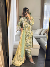 Load image into Gallery viewer, 3PC Stitched shalwar Suit Ready to wear DHANAK winter Wear with Dhanak dupatta HW-DH27
