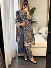 Load image into Gallery viewer, 3PC Stitched shalwar Suit Ready to wear DHANAK winter Wear with Dhanak dupatta HW-DH13
