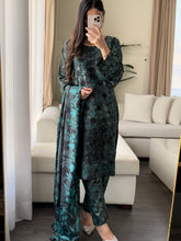 Load image into Gallery viewer, 3PC Stitched DHANAK shalwar Suit Ready to wear DHANAK winter Wear with DHANAK dupatta HW-DH44
