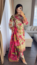 Load image into Gallery viewer, 3 pcs Stitched lawn suit Ready to Wear with CHIFFON dupatta LAWN-038
