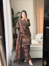 Load image into Gallery viewer, 3 pcs Stitched lawn suit Ready to Wear with Chiffon dupatta LAWN-MOH008
