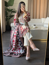 Load image into Gallery viewer, 3 pcs Stitched lawn suit Ready to Wear with CHIFFON dupatta LAWN-JF104
